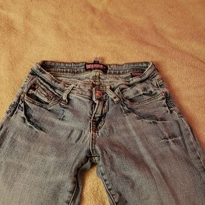 4 for $20. Bubblegum jeans. Flare bottom.